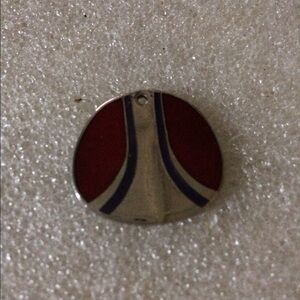 Vintage enamel pendant
